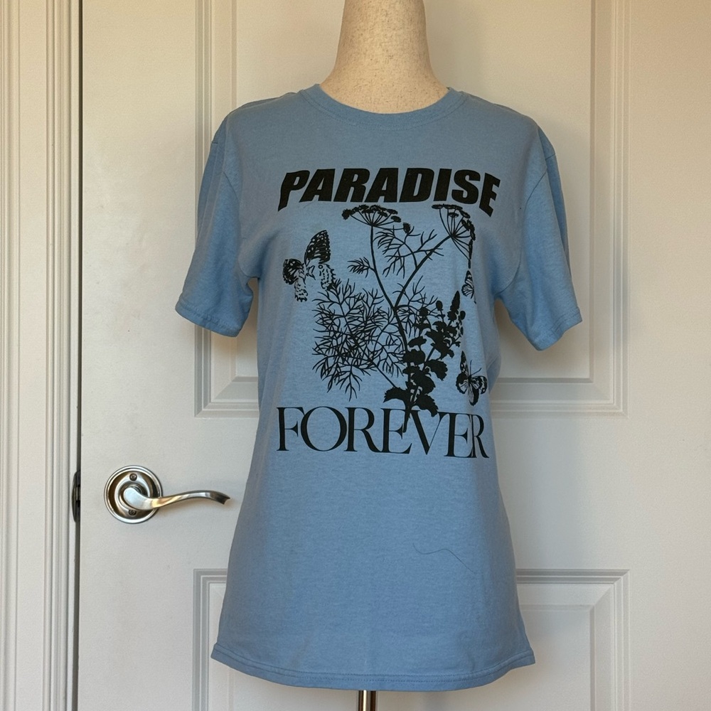 Jerzees Light Blue Tee